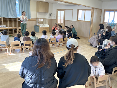 1月より外部講師による活動の参観
